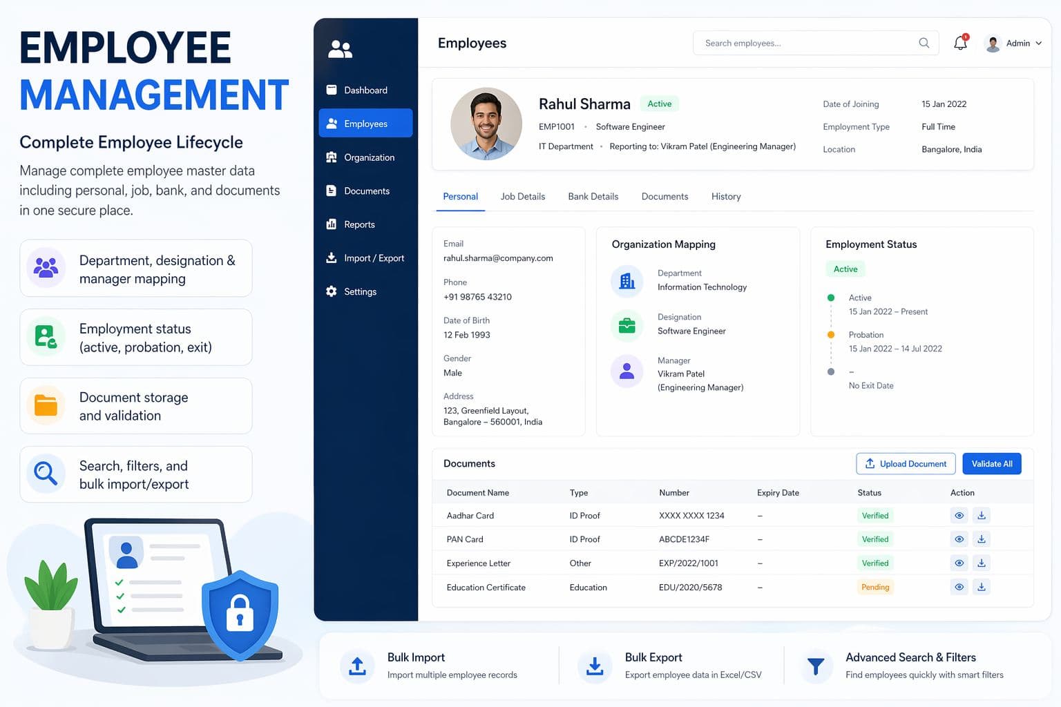 Complete Employee Lifecycle